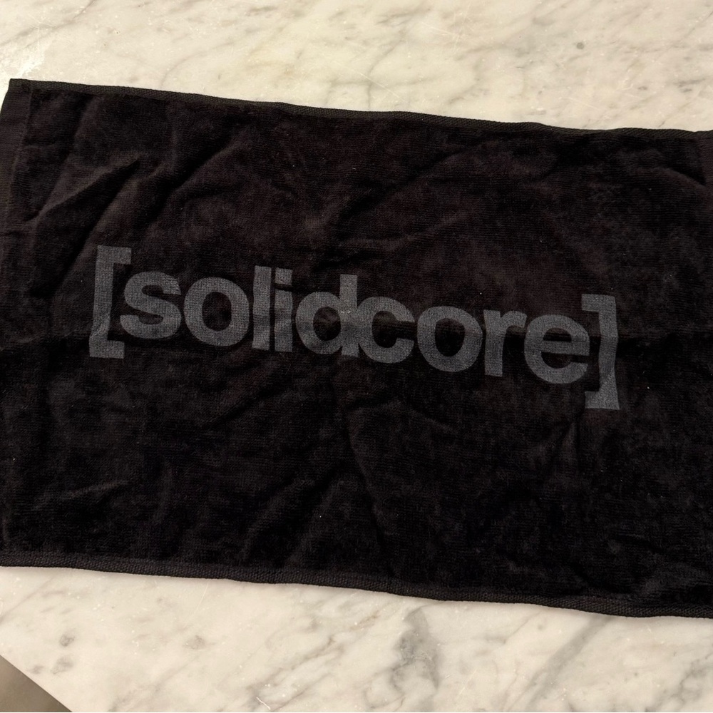 Unused Solidcore towel
